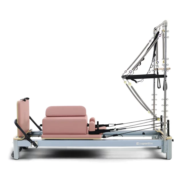 Pilates Reformer inSPORTline Oquiler - Green-Blue