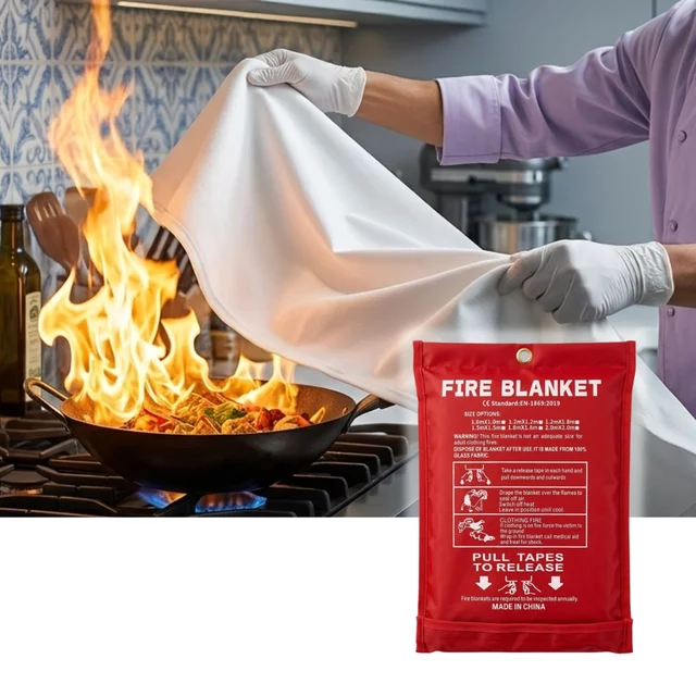 Fire Blanket inSPORTline Blanfir SQ 150 x 150 cm