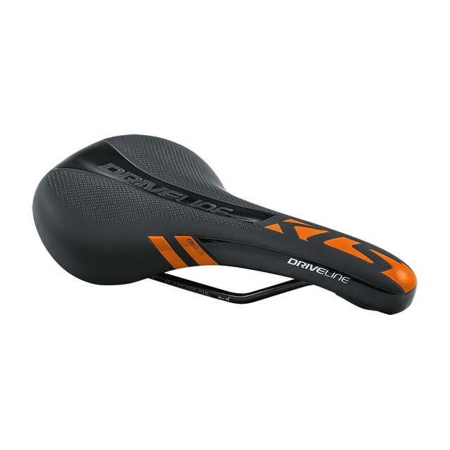Bike Saddle Kellys Driveline - Sky Blue - Orange