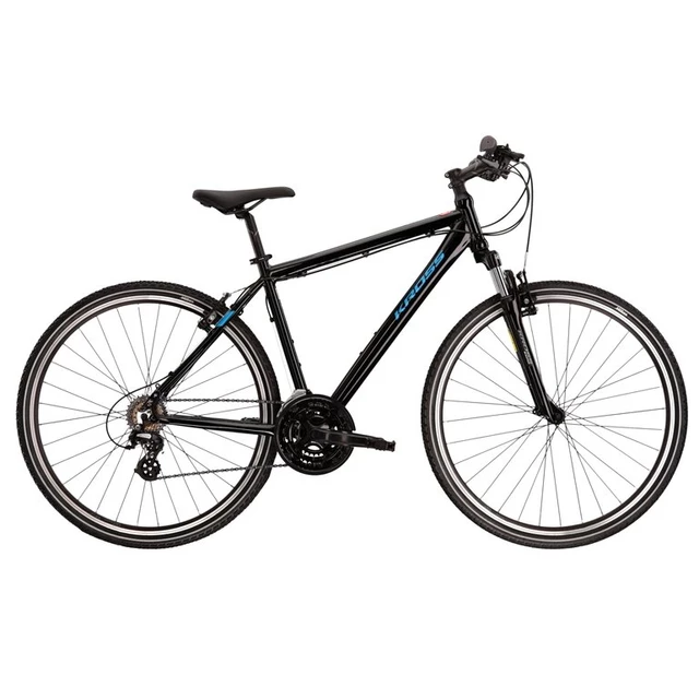 Men’s Cross Bike Kross Evado 2.0 28” – 2022 - Black-Green - Black-Blue