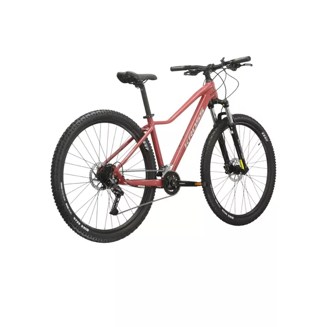 Women’s Mountain Bike Kross LEA 5.0 27.5” Gen 006 - kaštanová / stříbrná / lesk