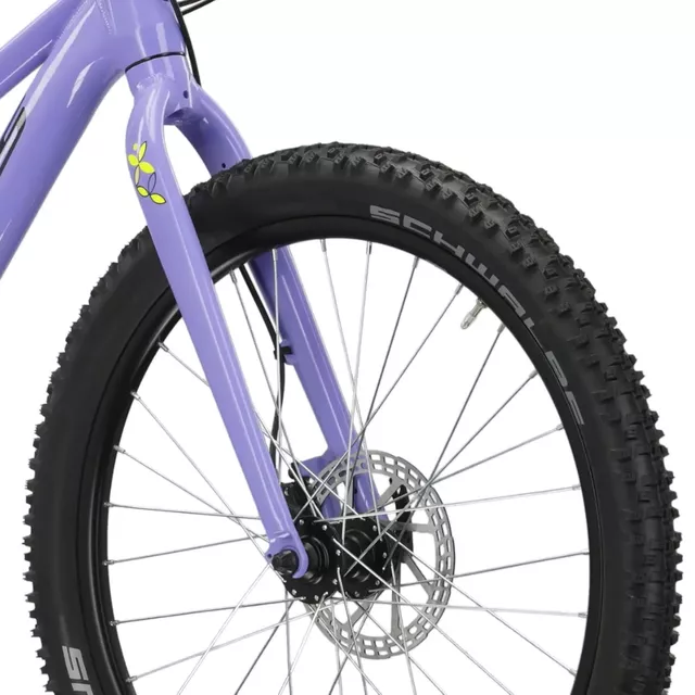 Junior Girls’ Bike Kross LEA JR 2.0 24” – 2025 - fialová / černá / lesk