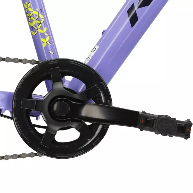 Junior Girls’ Bike Kross LEA JR 2.0 24” – 2025 - fialová / černá / lesk
