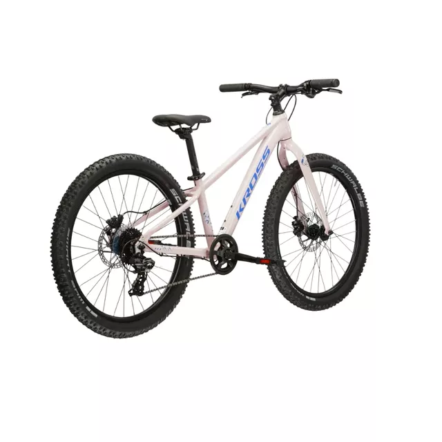 Junior Girls’ Bike Kross LEA JR 2.0 24” – 2025 - fialová / černá / lesk