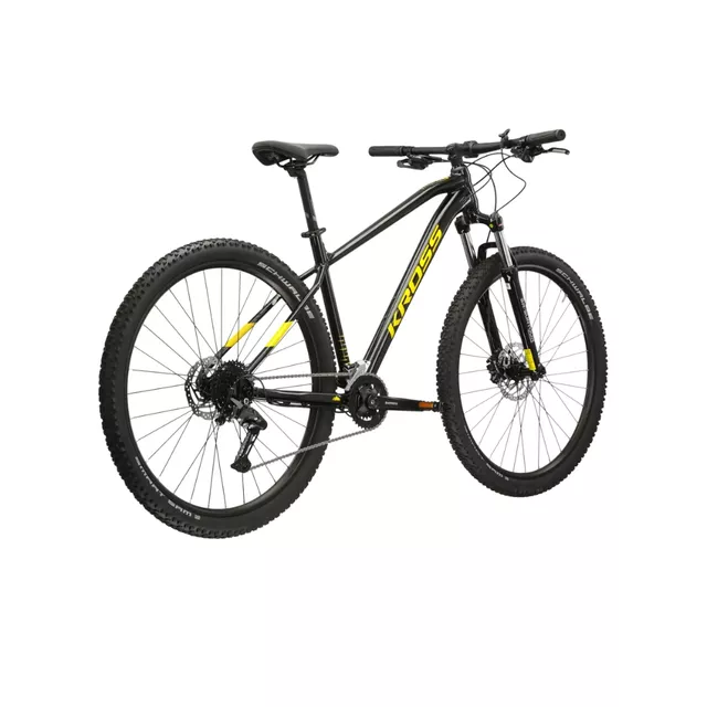 Mountain Bike Kross Level 2.0 29” Gen 007 - černá / žlutá / lesk