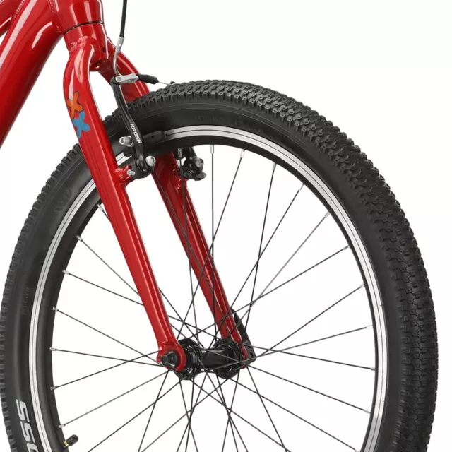 Junior Bike Kross LEVEL JR 1.0 24” Gen 007 - červená / marinový / lesk