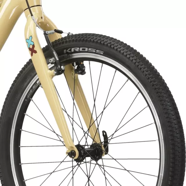 Junior Bike Kross LEVEL JR 1.0 24” Gen 007 - červená / marinový / lesk