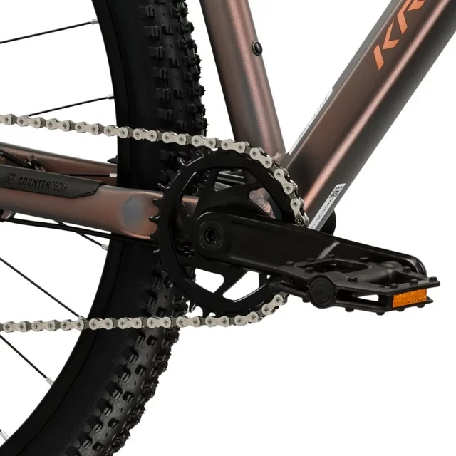 Mountain Bike Kross Level X100 29” – 2026 - šedá / hnědá / matný