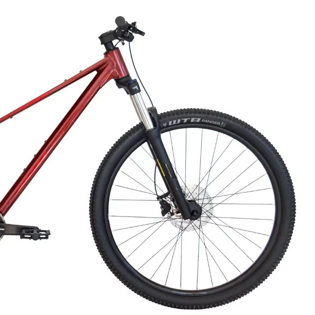 Mountain Bike Kross Level X200 29” – 2026 - kaštanová / červená / lesk