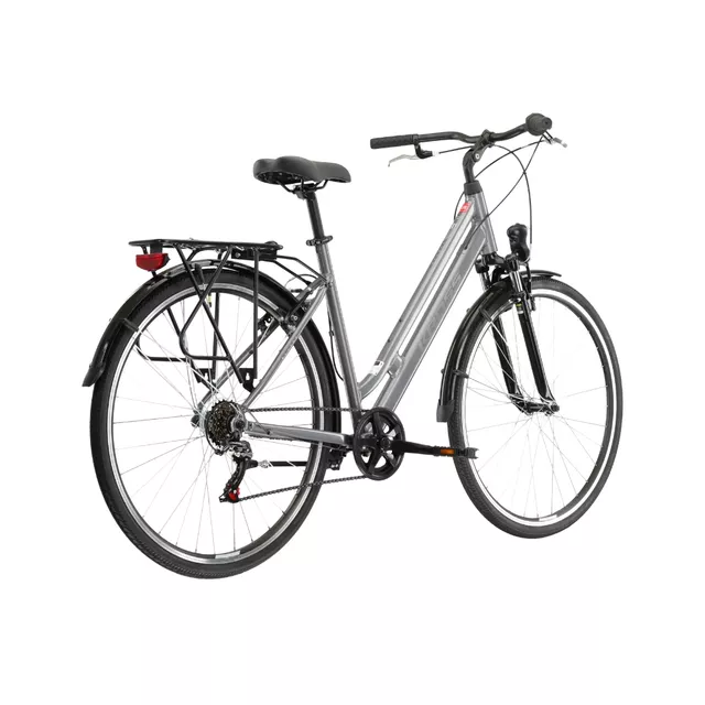 Urban Bike Kross Sentio 1.0 28” – 2025 - grafitová / šedá / lesk