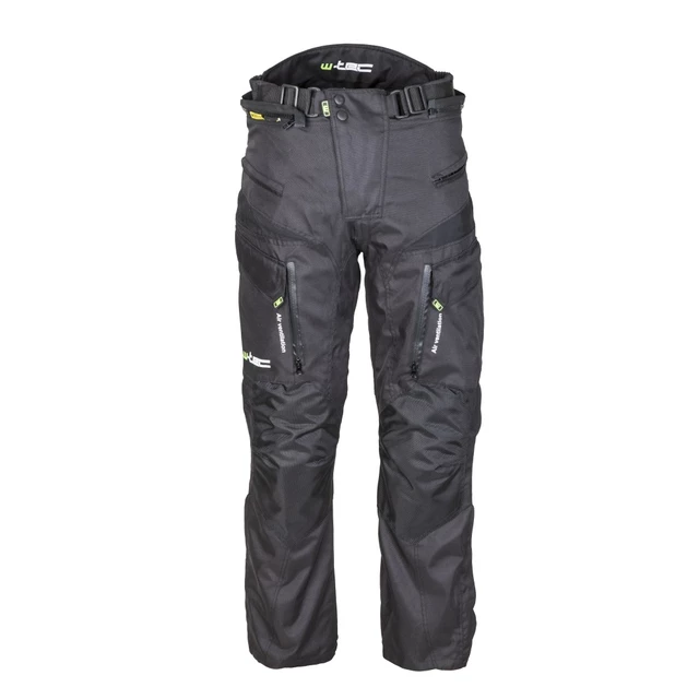 Men’s Moto Pants W-TEC Kaluzza GS-1614 - Black - Black