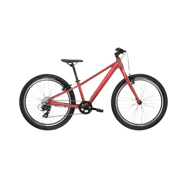Junior Girls’ Bike Kross LEA JR 1.0 24” – 2024 - Bordo - Bordo