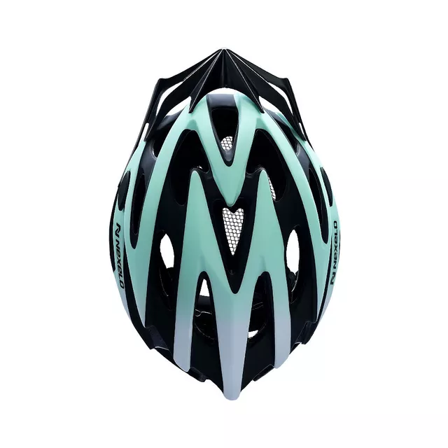 Cycling Helmet Nexelo Straight - tyrkys-bílá