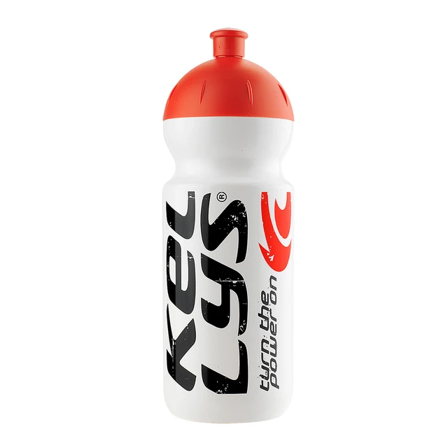 Water bottle KELLYS MATE 0,5 l - White