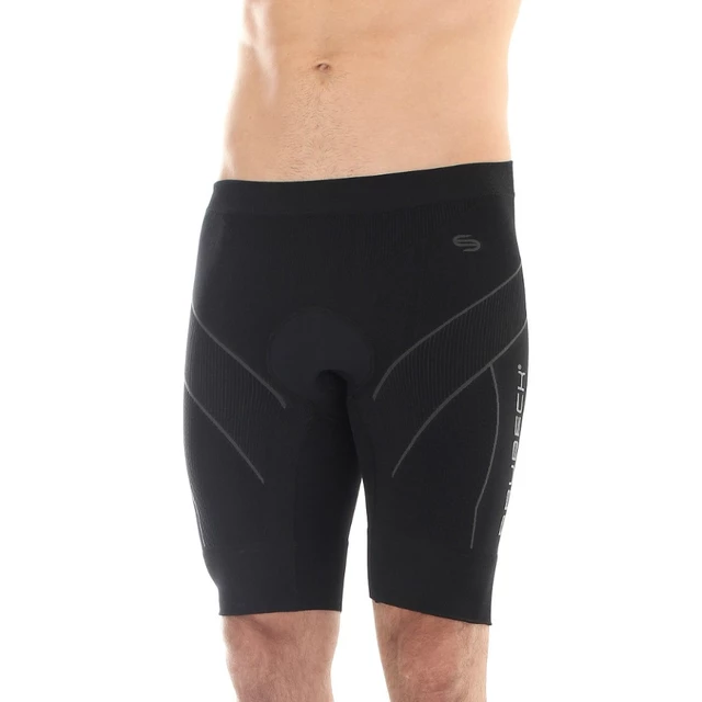 Men's functional biker pants Brubeck FIT with pad