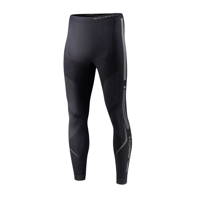 Men’s Long Performance Pants Brubeck Dry LE1432M - Black/Graphite