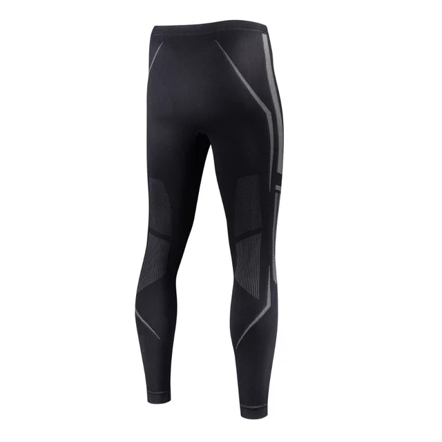 Men’s Long Performance Pants Brubeck Dry LE1432M - Black/Graphite