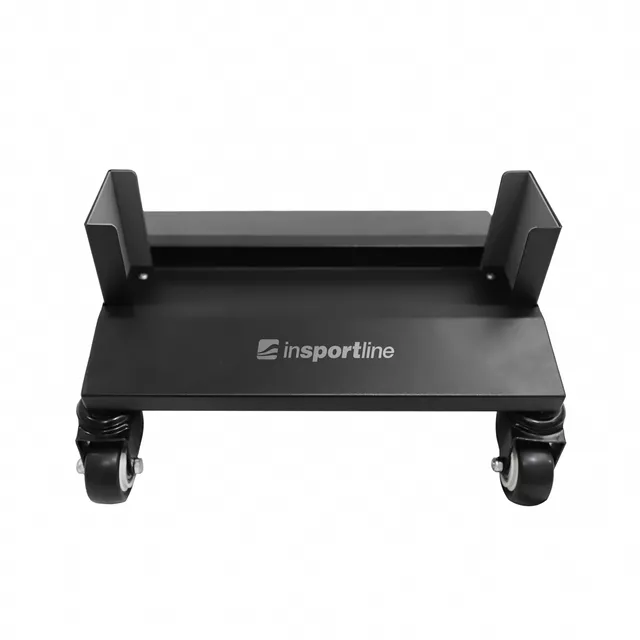 Roller Stand for LED Infrared Light Therapy Panel inSPORTline Lustar - Black