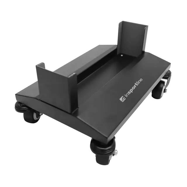 Roller Stand for LED Infrared Light Therapy Panel inSPORTline Lustar - Black