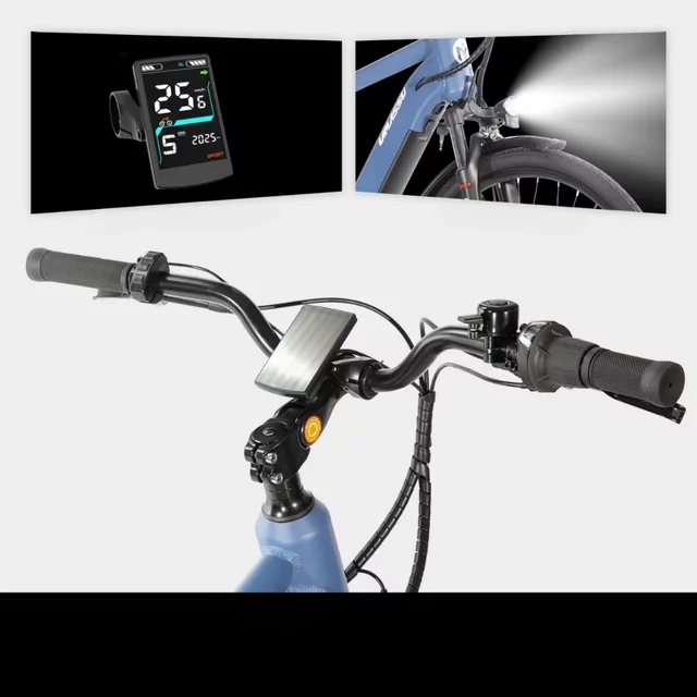 Trekking E-Bike Lamassu Allanton 27.5” 374 Wh • Up to 80 km Range - Blue