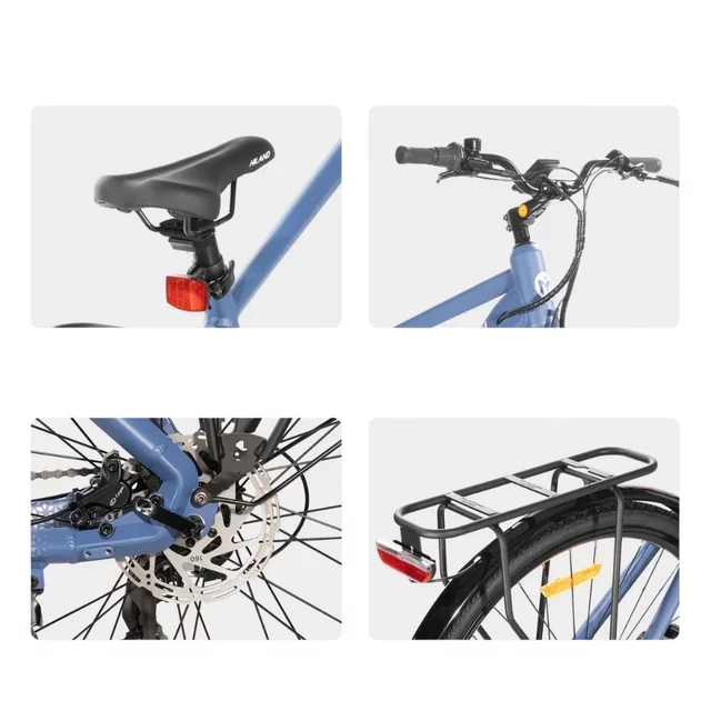 Trekking E-Bike Lamassu Allanton 27.5” 374 Wh • Up to 80 km Range - Blue