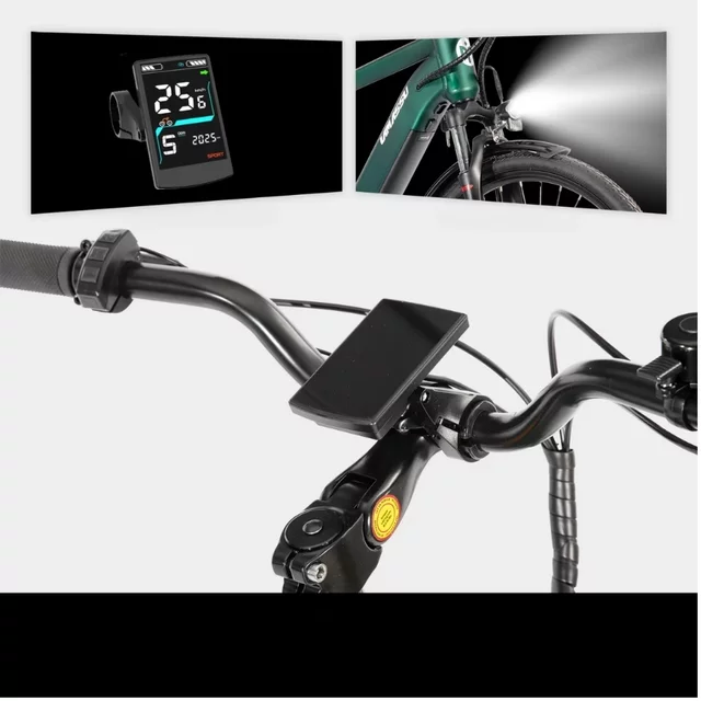 Trekking E-Bike Lamassu Allanton 27.5” 374 Wh • Up to 80 km Range - Blue