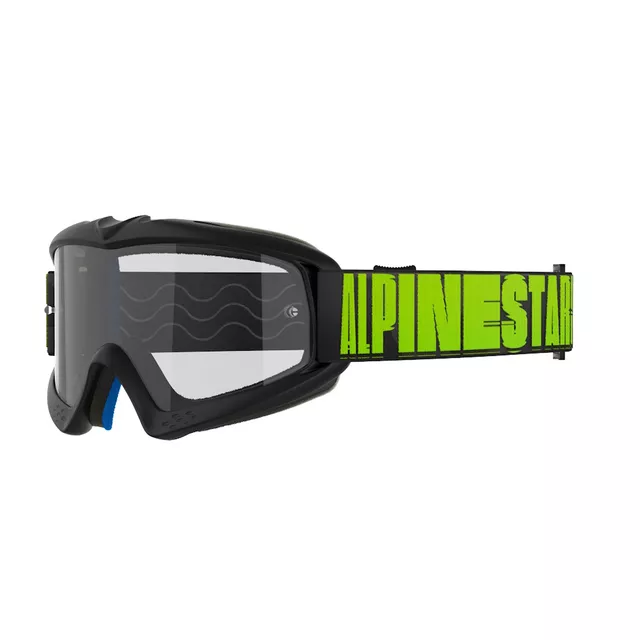 Children’s Motocross Goggles Alpinestars Vision Youth - Hollow černá antracit/žlutá fluo, čiré plexi - Hollow černá antracit/žlutá fluo, čiré plexi