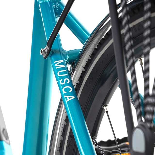 Urban E-Bike Levit Musca Urban MX Lowstep 630 28” – 2024 - Turquoise pearl
