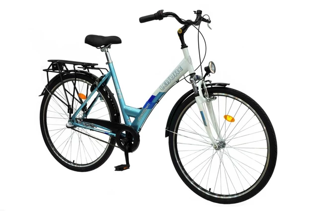 Ladies bike DHS Downtown Leisure 2856 - model 2011 - Blue-White