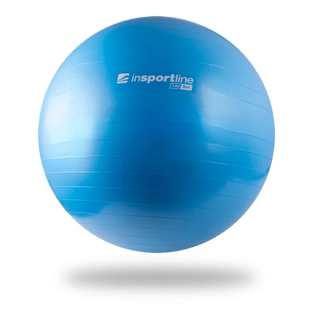 Exercise Ball inSPORTline Lite Ball 65 cm - Blue - Blue