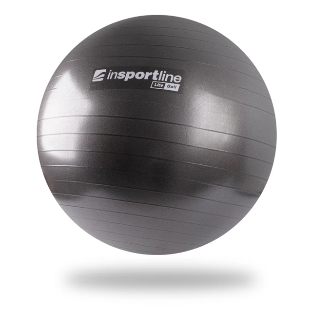 Exercise Ball inSPORTline Lite Ball 65 cm - Blue - Black