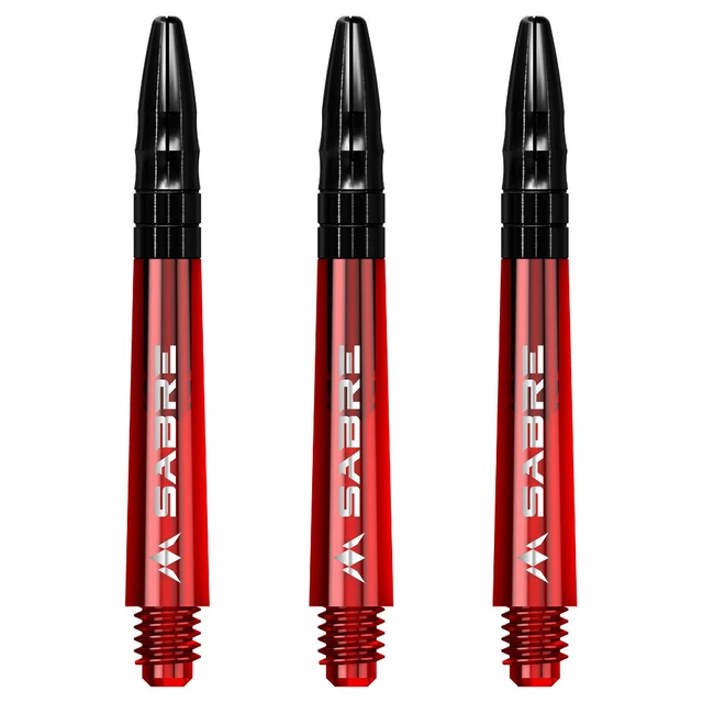 Dart Shafts Mission Sabre Red Tweenie – 3-Pack