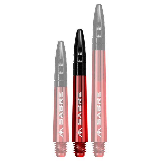 Dart Shafts Mission Sabre Red Tweenie – 3-Pack