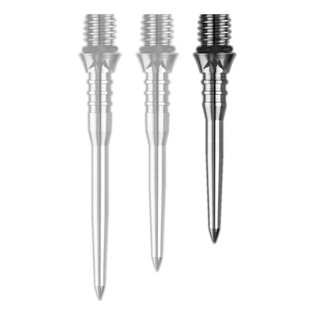 Dart Points Mission Titan Pro Ti Conversion Grooved Silver 30 mm – 3-Pack