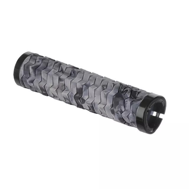 Bicycle Handlebar Grips Kellys Poison - dark violet/black - Grey/Black