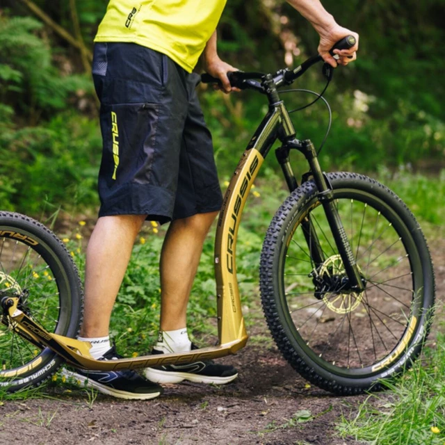 Kick Scooter Crussis Cross 9.2-1 Gold-Black 27.5/20”