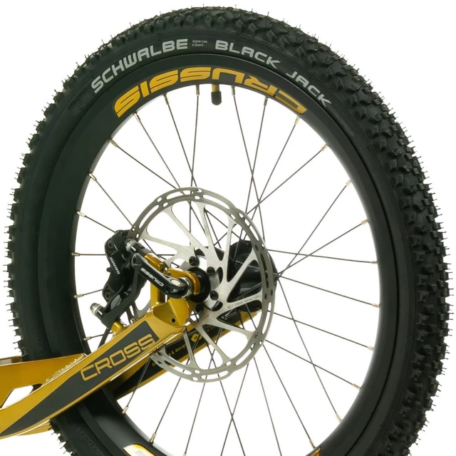 Kick Scooter Crussis Cross 9.2-1 Gold-Black 27.5/20”