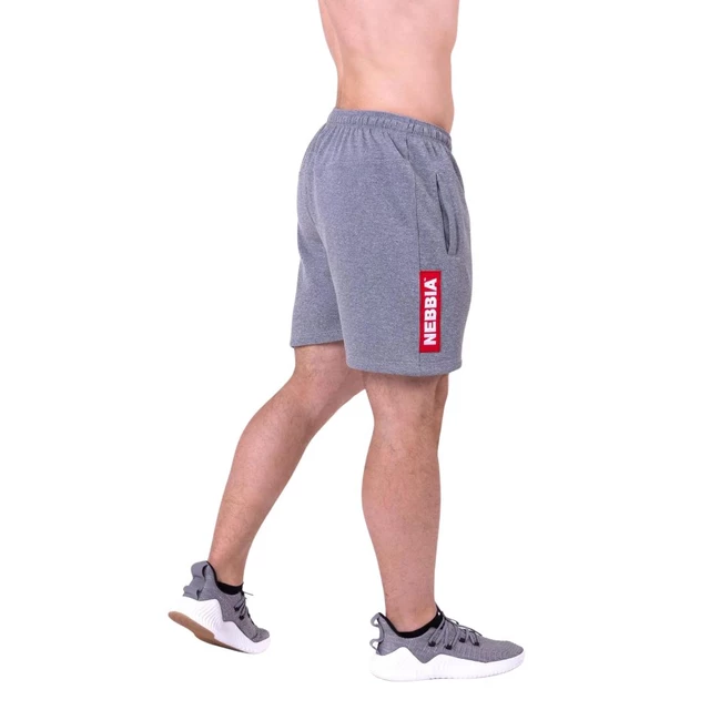 Men’s Shorts Nebbia Red Label 152 - Grey
