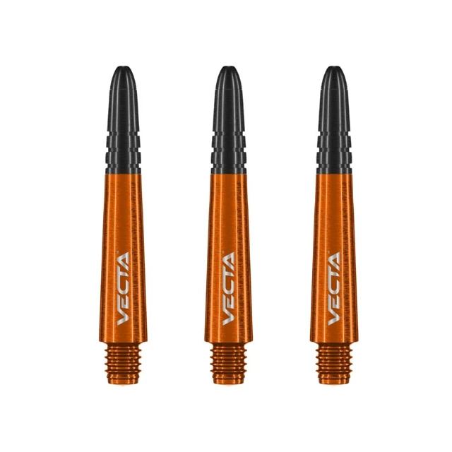 Dart Shafts Winmau Vecta Short - Black - Orange