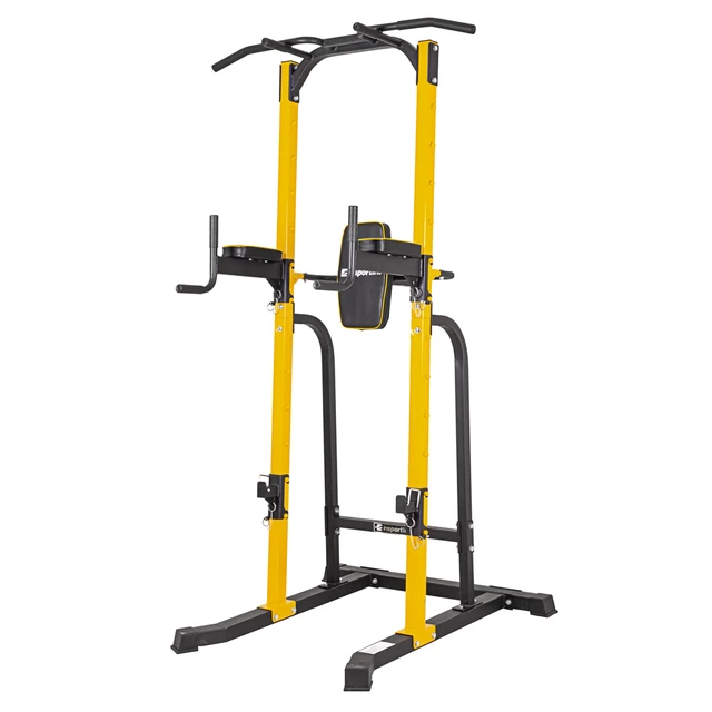 Free-Standing Pull-Up Station inSPORTline Power Tower PT250 - Black-Yellow - Black-Yellow