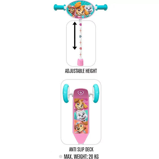 Children’s Tri Scooter Paw Patrol Girl