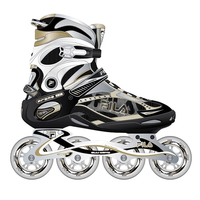 Ladies Fila Primo LX-W inline skates + speedmeter