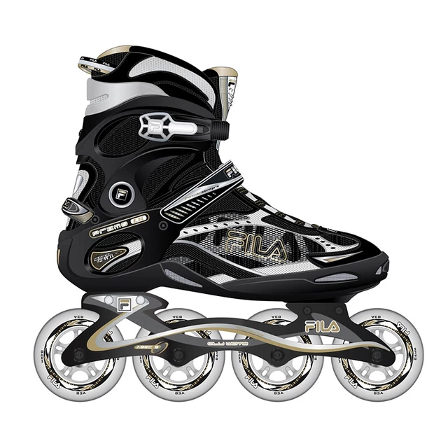 Unisex Fila Primo LX inline skates + speedmeter