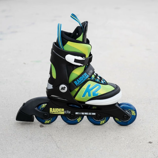 Adjustable LED Inline skates K2 Raider Beam 2023