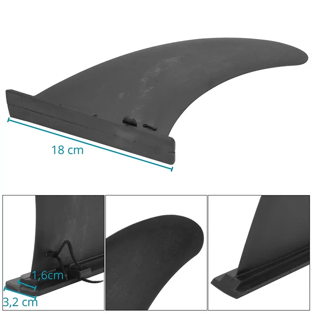 Main Paddle Board Fin inSPORTline WaveTrip 9”