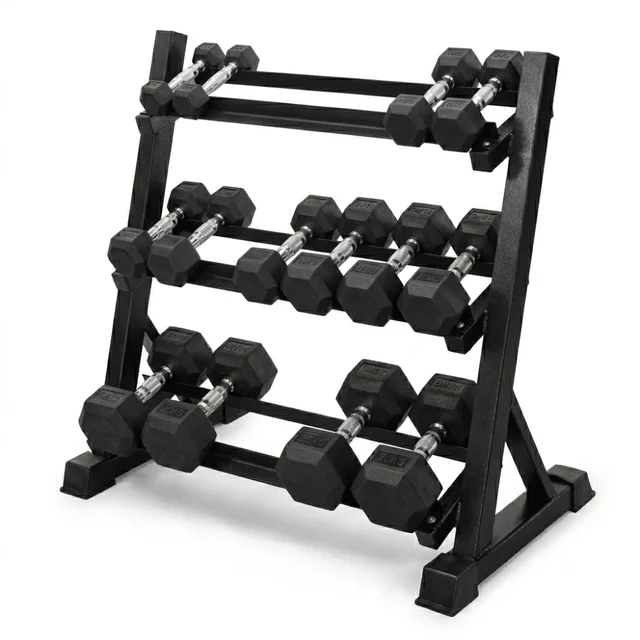 Three-Tier Dumbbell Rack inSPORTline Ratuantre