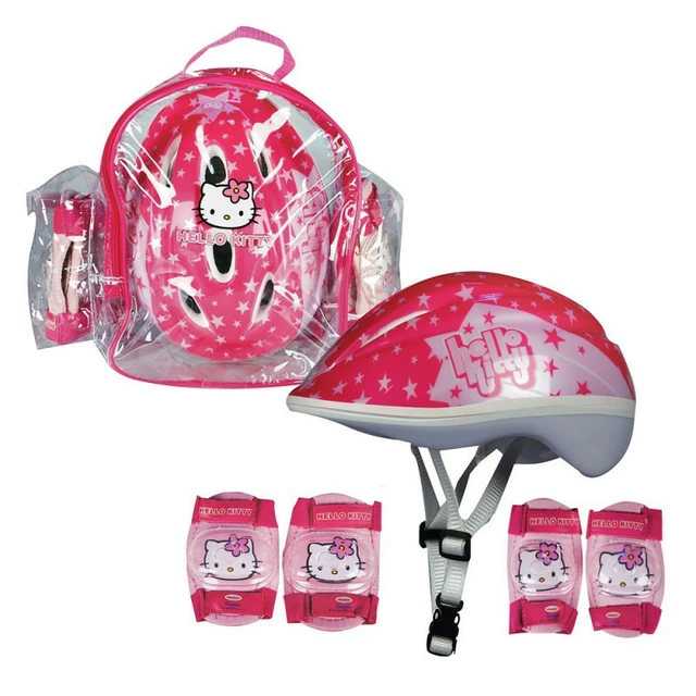 Protector & Helmet Set Hello Kitty w/ Bag