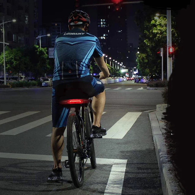 Rear Bike Light w/ Alarm & Turn Signals inSPORTline Suryah