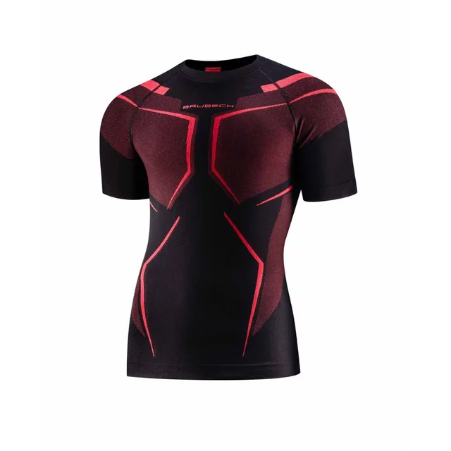 Men’s Short-Sleeve Performance Shirt Brubeck Dry SS1466M - Black/Graphite