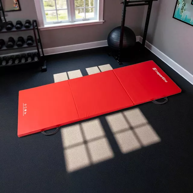 Folding Gymnastics Mat inSPORTline Trifold 180 x 60 x 5 cm